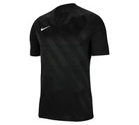 NIKE BV6738 Y NK Dry CHALNG III JSY SS T-Shirt Unisex-Child Black/Black/White S