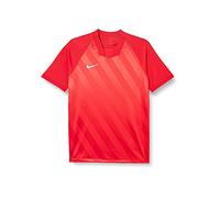 NIKE BV6738 Y NK Dry CHALNG III JSY SS T-Shirt Unisex-Child University red/University red/White XS
