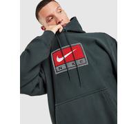 Nike Chenille Logo Solo Swoosh Hoodie - Herren, Schwarz - S