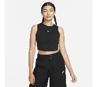 Nike Chill Knit enges, kurz geschnittenes Mini-Rib-Tanktop für Damen - Schwarz XL (EU 48-50) FB8279-010