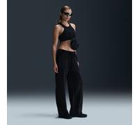 Nike Chill Knit Velours-Hose mit mittelhohem Bund (Damen) - Schwarz S (EU 36-38) HJ0922-010