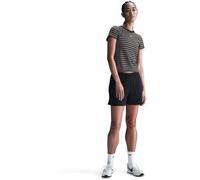 Nike Chill Slim Striped Damen T-Shirt, schwarz US: L