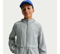 Nike City Utility gewebte Jacke mit durchgehendem Reißverschluss (ältere Kinder) - Grau M IO0772-077