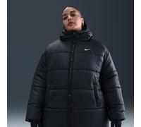 Nike Classic lockerer Therma-FIT Parka (Damen, große Größen) - Schwarz 0X HV4914-010