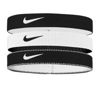 Nike - "Classic" Stirnband Breites Band(3er-Pack) (Weiß/Schwarz) Einheitsgröße