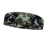 Nike - "Classic" Stirnband, Tarnmuster, Dri-FIT (Ölgrün/Schwarz) Einheitsgröße