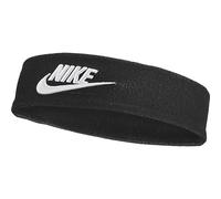 Nike Classic Wide Terry Stirnband Unisex in der Farbe Black/White, Größe: ONE Size, N.100.8665.010.OS
