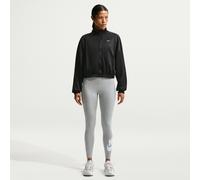 Nike Classics Leggings mit hohem Bund und Grafik für Damen - Grau L (EU 44-46) DV7791-063
