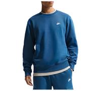 NIKE Club Crew Fleece-Sweatshirt Herren 476 - court blue/lt khaki M