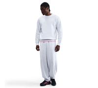 NIKE Club Crew Fleece-Sweatshirt Herren 051 - birch heather/white XS