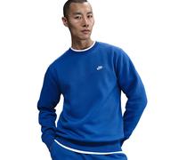 NIKE Club Crew Fleece-Sweatshirt Herren 480 - game royal/white XXL