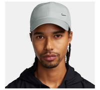 NIKE Club Dri-FIT Unstructured Metal Swoosh Cap 077 - lt smoke grey/metallic silver