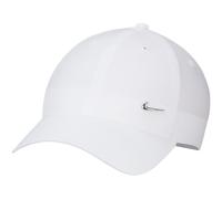 NIKE Club Dri-FIT Unstructured Metal Swoosh Cap 100 - white/metallic silver M/L
