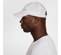 NIKE Club Dri-FIT Unstructured Metal Swoosh Cap 101 - white/metallic gold M/L