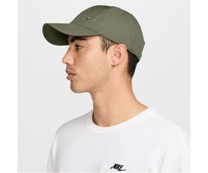 NIKE Club Dri-FIT Unstructured Metal Swoosh Cap 222 - medium olive/metallic silver S/M
