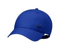 NIKE Club Dri-FIT Unstructured Metal Swoosh Cap 417 - old royal/metallic black S/M