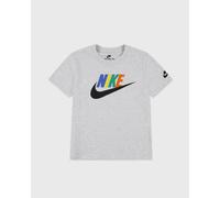Nike CLUB FAMILY S/S KNIT TOP Tees grey in Größe:Age 4-6 | EU 104-116