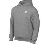 NIKE Club Fleece Oversize French Terry Pullover Hoodie Herren 063 - dk grey heather/lt smoke grey/white XL
