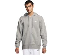 Nike Herren Sweatjacke Club FN3861-063 XXL DK Grey Heather/Lt Smoke Grey