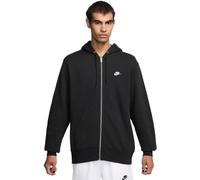 Nike Club Fleece Full Zip Hoody M Schwarz