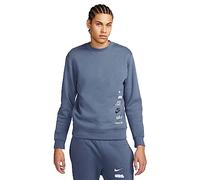 Nike Club Fleece+ Golf-Rundhalsshirt mit Angerauter Inn Sweatshirt Diffused Blue XL
