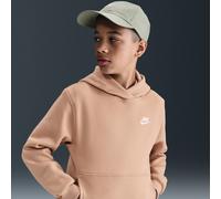 Jungen Sweatshirt Nike Kids Sportswear Club Fleece Pullover Hoodie - hemp/white - Braun (XL)