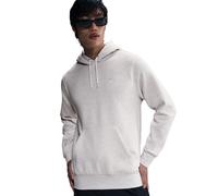 NIKE Club Fleece-Hoodie Herren 051 - birch heather/white/white S