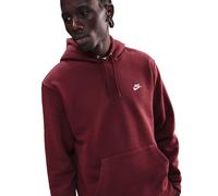 NIKE M NK CLUB BB PO HOODIE DARK TEAM RED/DARK TEAM RED/WH S DARK TEAM RED/DARK TEAM RED/WH
