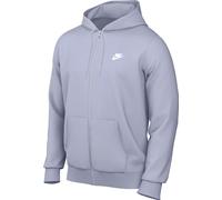 Nike Club Fleece-Hoodie Mit Durchgehendem Reißverschluss Für Herren, Ghost/Ghost/Weiß, FN3861-057, L