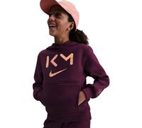 Nike Kylian Mbappe Club Fleece Hoodie Kinder - bourdeaux/orange - 158-170
