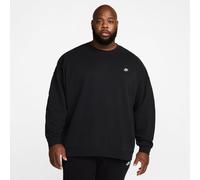 NIKE Club Fleece Oversize French Terry Sweatshirt Herren 010 - black/black/white XL