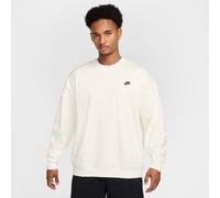 NIKE Club Fleece Oversize French Terry Sweatshirt Herren 133 - sail/sail/black XL