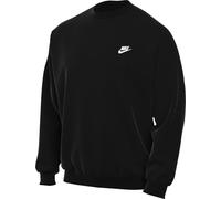 Nike Club Fleece Rundhalsshirt Aus French Terry Für Herren, Black/Black/White, HJ1819-010, M