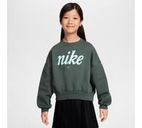 NIKE Sportswear Club Fleece Boxy Sweatshirt Mädchen 339 - vintage green/green frost L (146-156 cm)