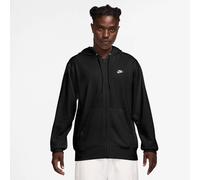 NIKE Club French Terry Hoodie Herren 010 - black/black/white L