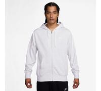 NIKE Club French Terry Kapuzenjacke Herren 051 - birch heather/white/white L