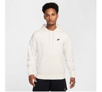 Nike CLUB FT PO HOODIE Herren Kapuzen Sweatshirt weiß, S