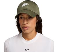 Nike Kappe Unstructured Futura Wash Cap FB5368-222 L/XL Medium Olive/White