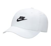 NIKE Club Unstructured Futura Wash Cap Kinder 100 - white/black