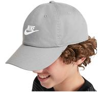 NIKE Club Futura Wash Cap Kinder 073 - particle grey/white