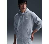 Nike CLUB Herren Fleece-Hoodie mit Reißverschluss Dark Grey Heather/Light, XXL