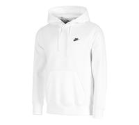 Herren Tennissweatshirt Nike Club Fleece Pullover - Weiß