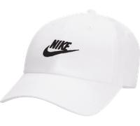 Nike Kappe Unstructured Futura Wash Cap FB5368-100 M/L White/Black