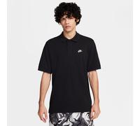 Nike Herren Club Ss Polo Pique T-Shirt, Black/White, S