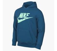 Nike Club Men"s Pull-Over Fleece Herren Hoodie Kapuzenpullover blau Größe S - 0198484566096