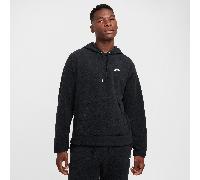 Nike Club Men's Winterized Pullover Hoodie Black/White - M