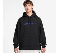Nike Club Oversize-Fleece-Hoodie Für Herren, Black/Black/Game Royal, II4226-010, S
