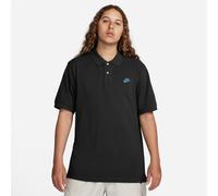 Nike Sslo Pique Herren Poloshirt, schwarz US: L