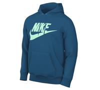 Nike Hoodie Club Mens Fleece Green Abyss M