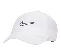 Nike Club Unstrukturierte Swoosh-Cap, White/White, FB5369-100, M/L